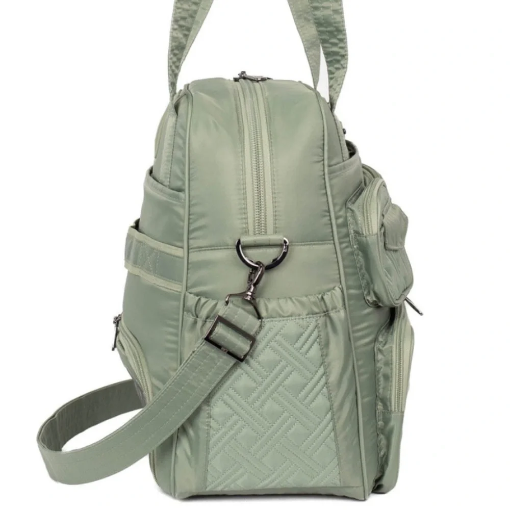 Lug Puddle Jumper LE Convertible Tote Bag Sage Green - Picture 2 of 6